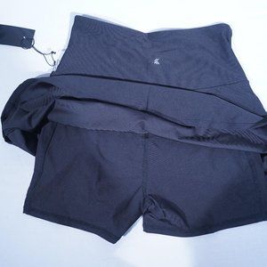 Kyodan Athletic Skort BLACK Womens Size LG. Extremely comfortable.